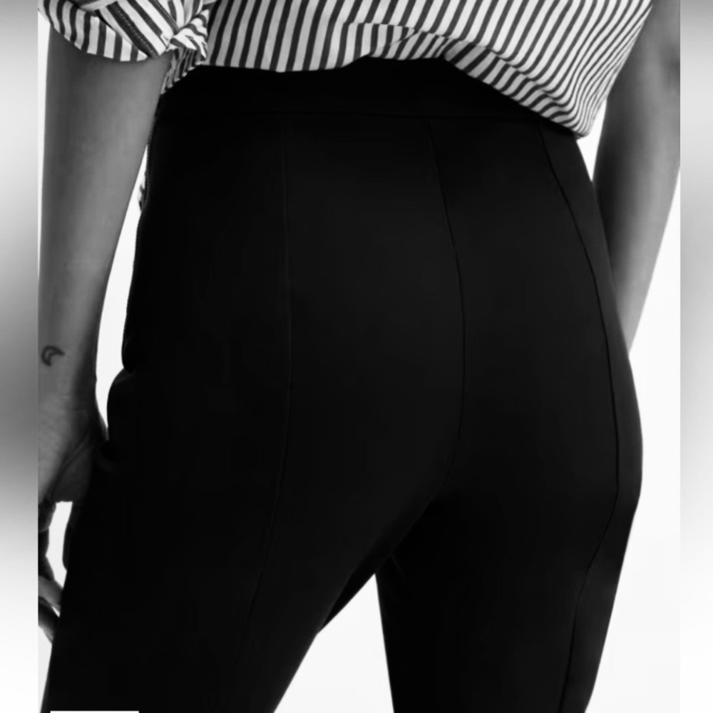 “Everlane” Ponte Ankle Black Pants Size: 4. EUC - Picture 6 of 7